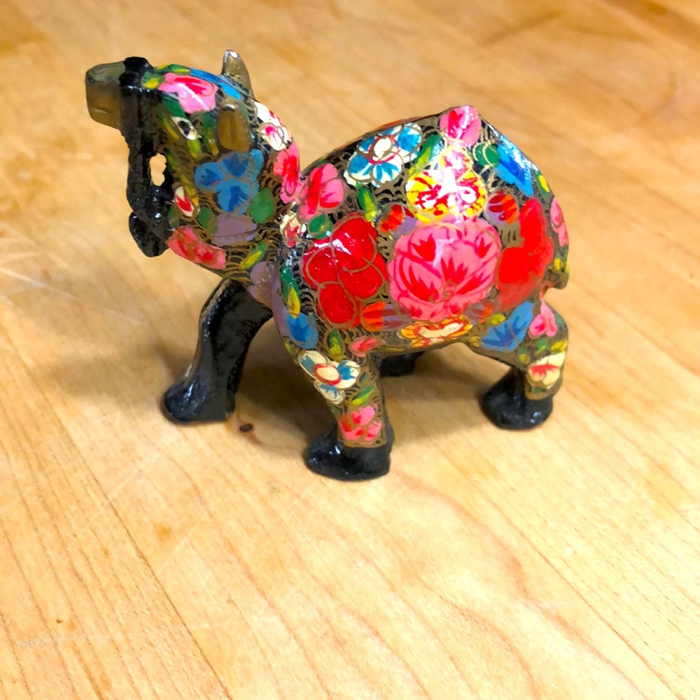 2 Inch Hand-painted camel boho decoration